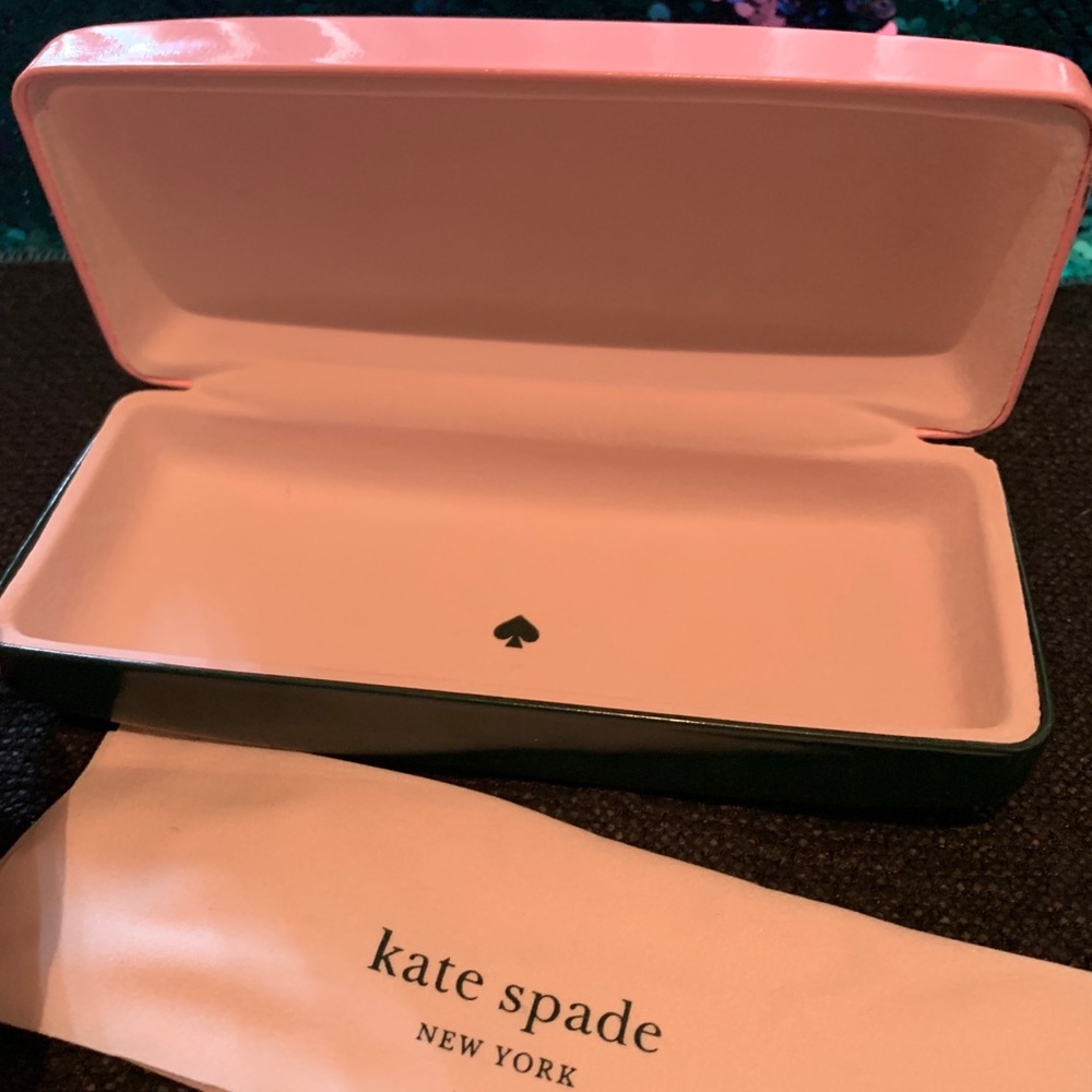 KATE SPADE KIYAHS 0YL7 9O Silver Havana Square Sunglasses - Picture 6 of 11